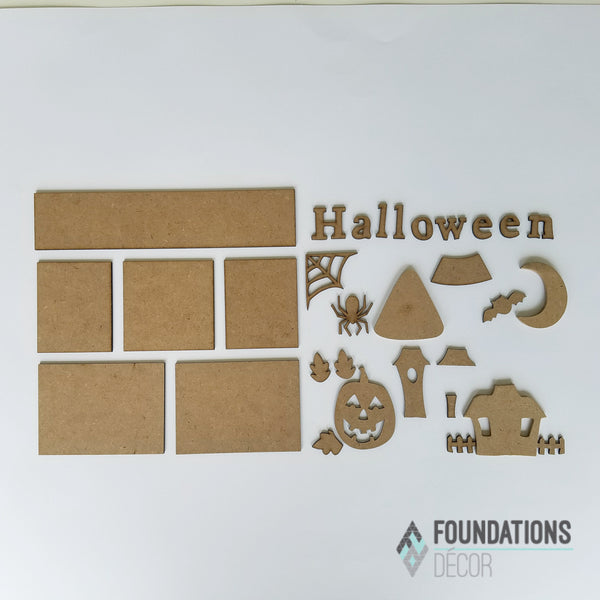 Halloween Shadow Box Kit Foundations Decor