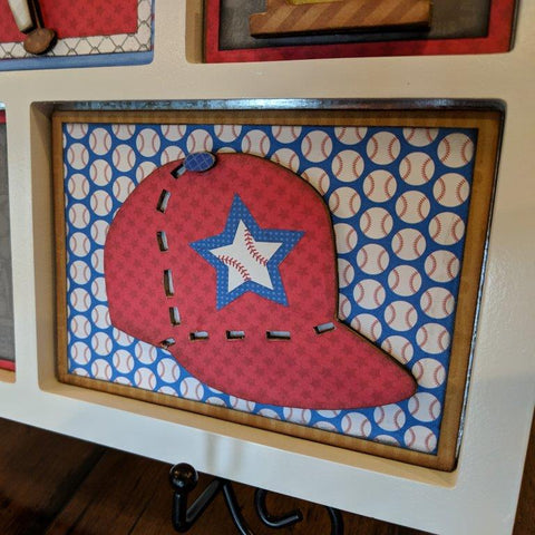 Baseball Shadow Box Kit