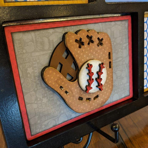 Baseball Shadow Box Kit