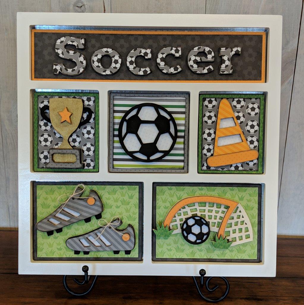 Soccer Shadow Box Kit