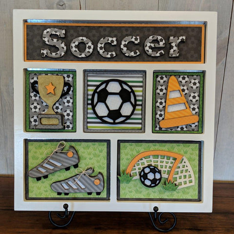 Soccer Shadow Box Kit