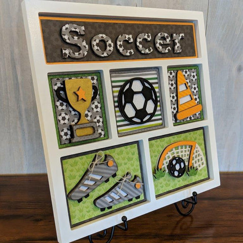 Soccer Shadow Box Kit
