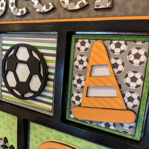 Soccer Shadow Box Kit