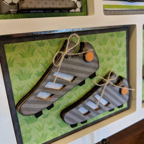 Soccer Shadow Box Kit