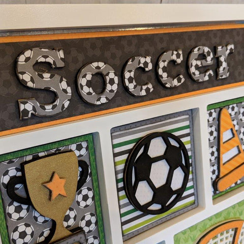 Soccer Shadow Box Kit