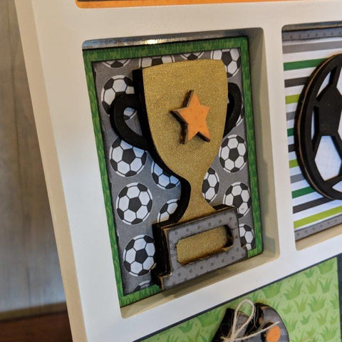 Soccer Shadow Box Kit