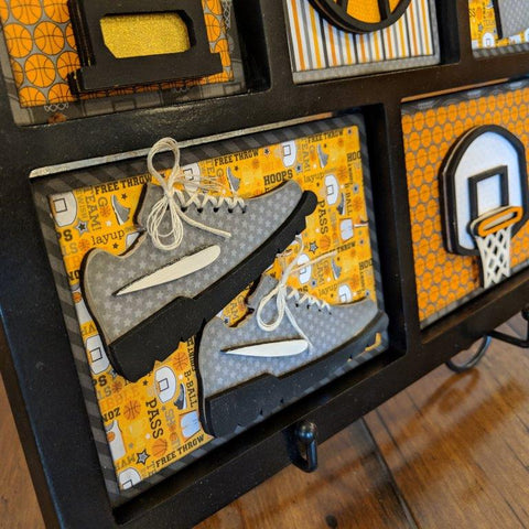 Basketball Shadow Box Kit