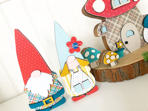 Gnome Couple - Olive & Odi