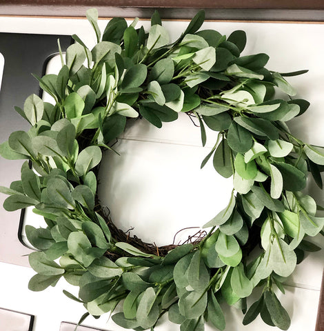 Home Board with Wreath