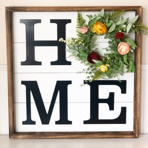 Bright Floral Wreath