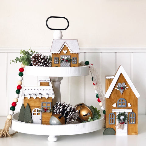 Tall Christmas House