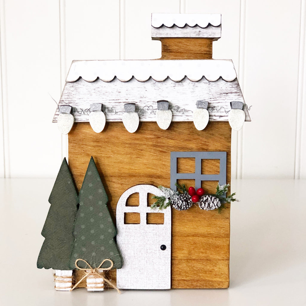 Medium Christmas House