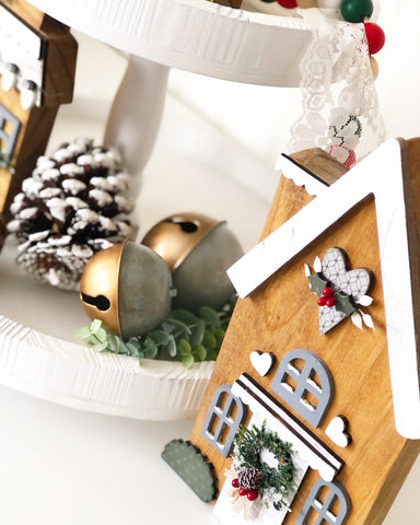 Tall Christmas House