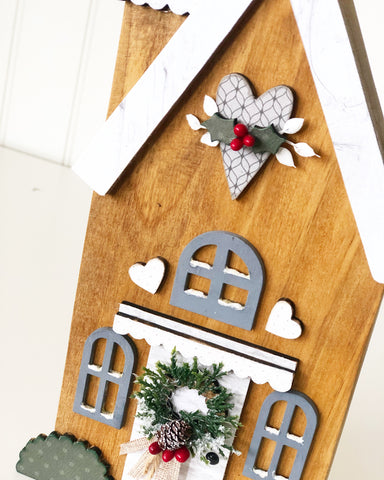 Tall Christmas House