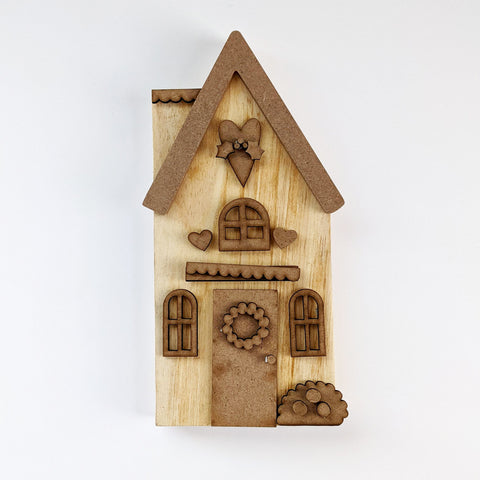 Tall Christmas House