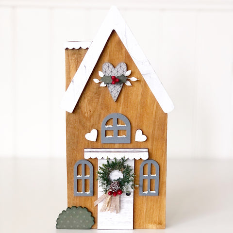 Tall Christmas House