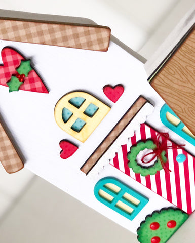 Tall Christmas House