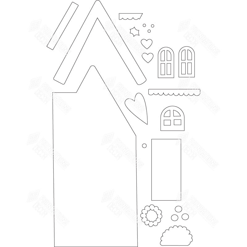 SVG - Tall House