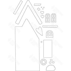 SVG - Tall House