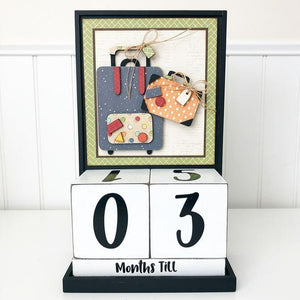 Block Countdown - Vacation