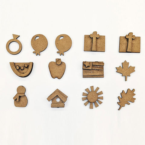 Magnetic Calendar - Big Days Extra Tiles