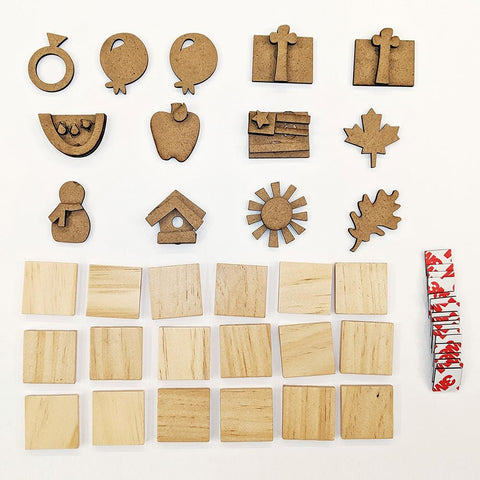 Magnetic Calendar - Big Days Extra Tiles