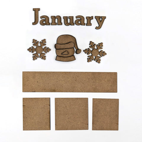 Magnetic Calendar - January