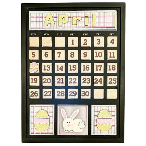 Magnetic Calendar - April