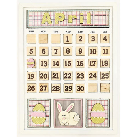 Magnetic Calendar - April