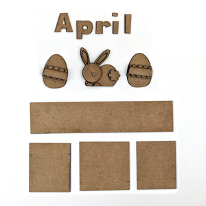Magnetic Calendar - April