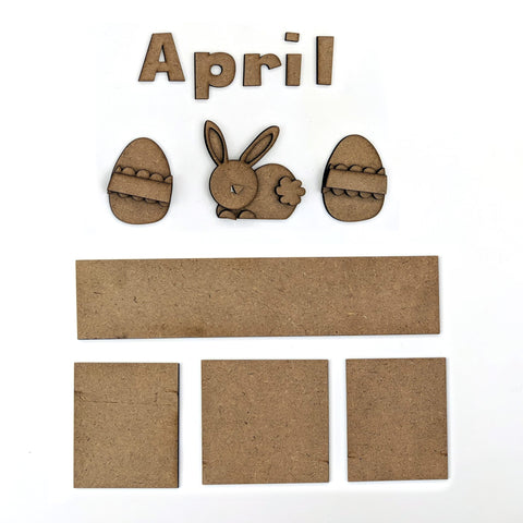 Magnetic Calendar - April