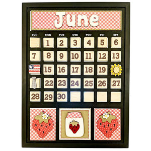 Magnetic Calendar - June