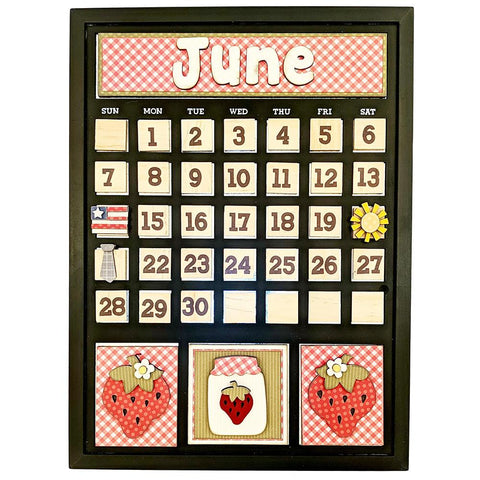 Magnetic Calendar - June