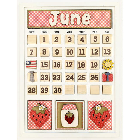 Magnetic Calendar - June