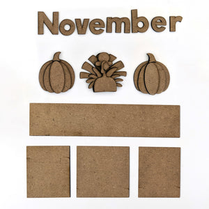 Magnetic Calendar - November