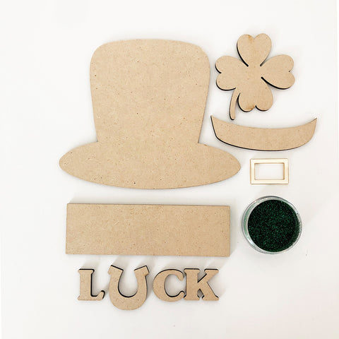 Glitter Green LUCK