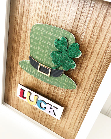 Glitter Green LUCK