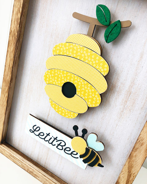 honey bumble bee/ bee centerpieces stick/ bee decoration/ bee decor/hive