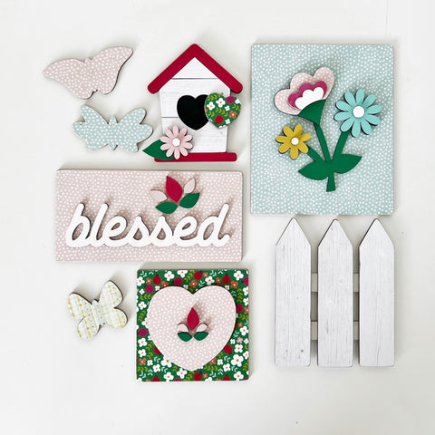 Tiered Tray Set - Blessed