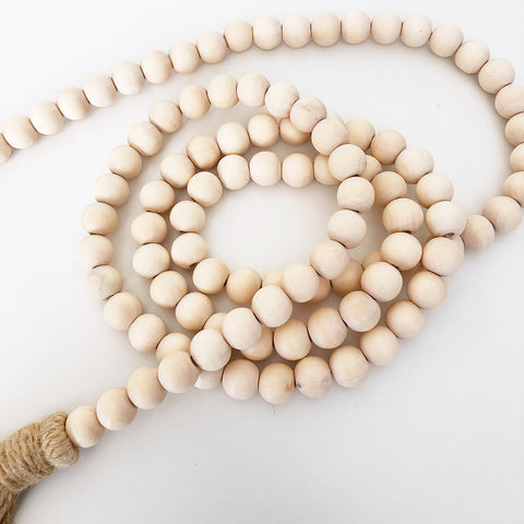 Wood Beads - Mini (Medium Small, 60" Long