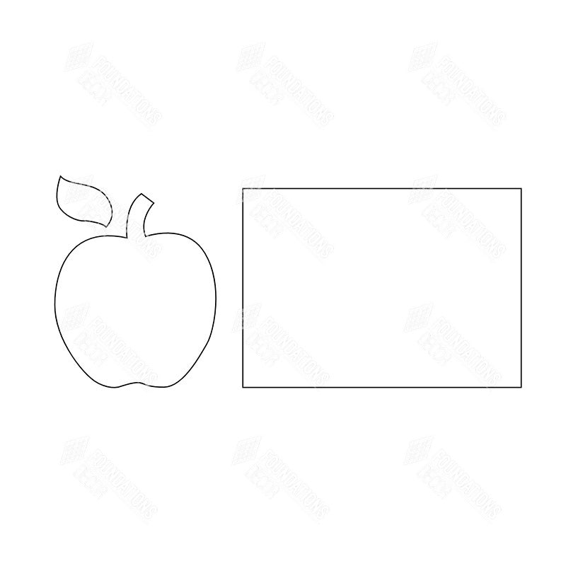 SVG File - Welcome Sign - Sept Apple