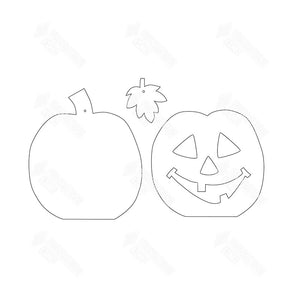 SVG File - Home - Oct "O" Jack-O-Lantern