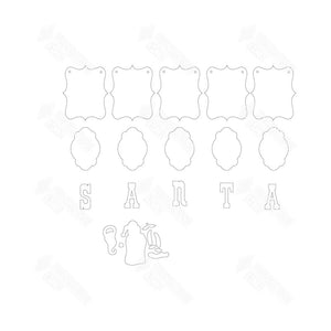 SVG File - Santa Banner