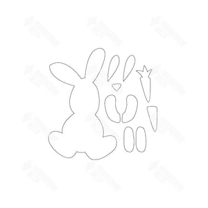 SVG File - Easter Bunny