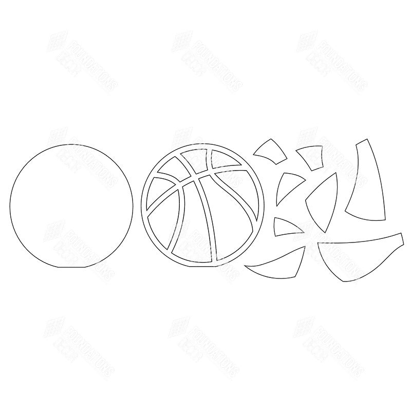 SVG File - Basketball