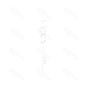 SVG File - Noel with Wreath