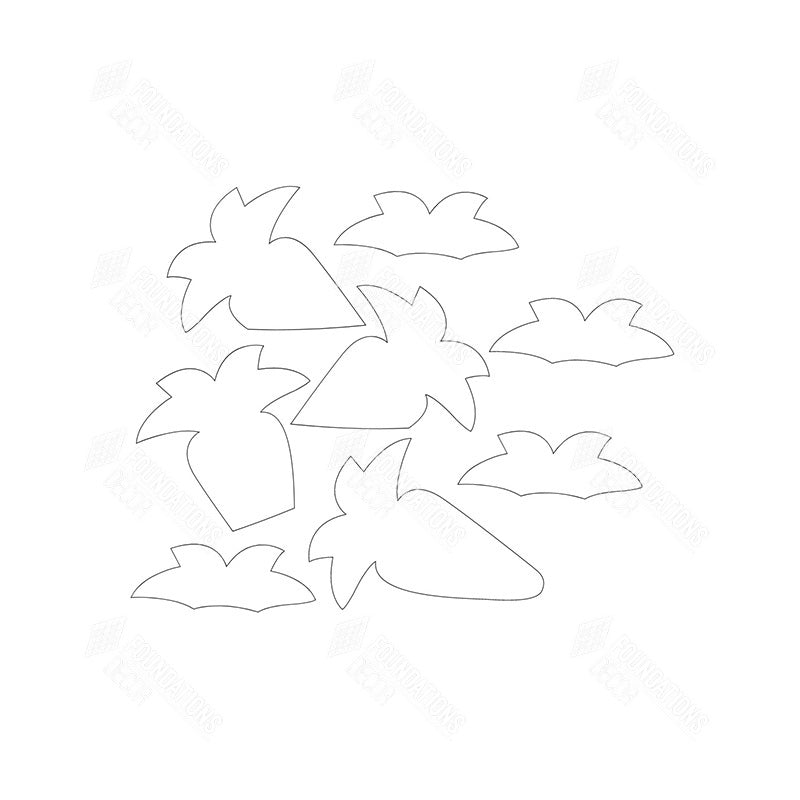 SVG File - Barrel Topper - April Carrots