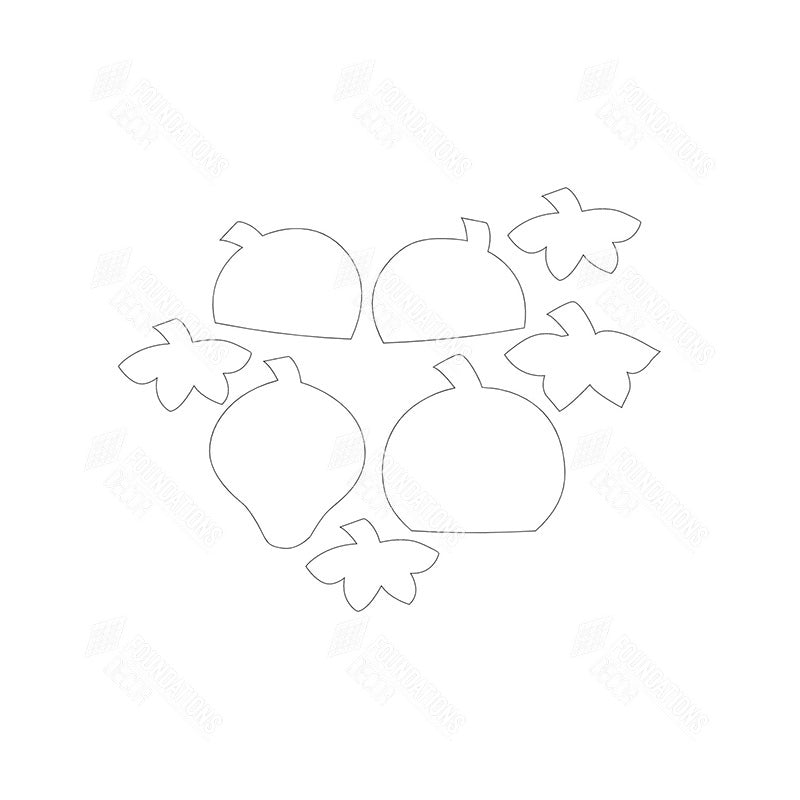 SVG File - Barrel Topper - June Strawberries