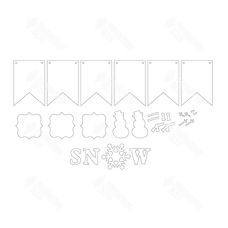 SVG File - Snow Banner