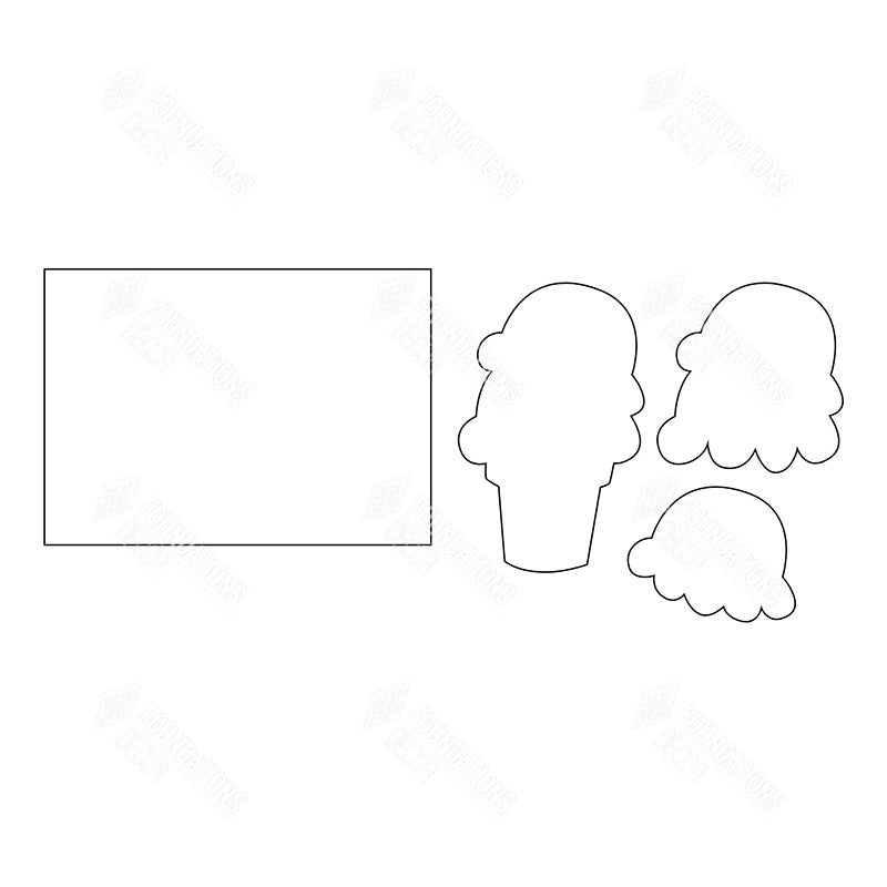 SVG File - Welcome Sign - June Ice Cream
